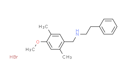 CAS No. 1609407-19-3, N-(4-methoxy-2,5-dimethylbenzyl)-2-phenylethanamine hydrobromide