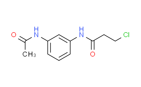CAS No. 900711-15-1, N-[3-(acetylamino)phenyl]-3-chloropropanamide