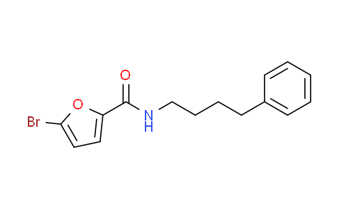 CAS No. 353466-89-4, 5-bromo-N-(4-phenylbutyl)-2-furamide