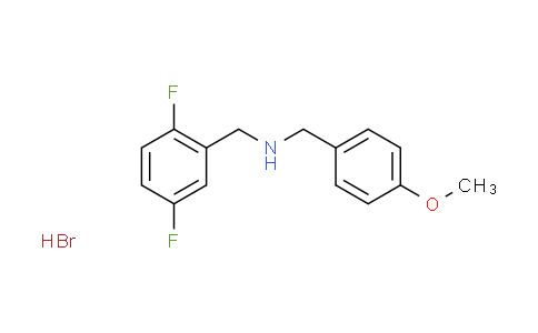 CAS No. 1609403-69-1, (2,5-difluorobenzyl)(4-methoxybenzyl)amine hydrobromide