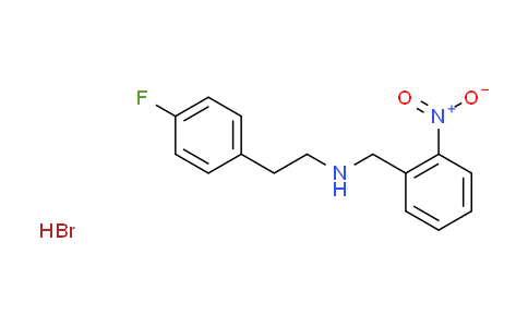 CAS No. 1609404-20-7, [2-(4-fluorophenyl)ethyl](2-nitrobenzyl)amine hydrobromide
