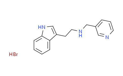 CAS No. 1609409-22-4, [2-(1H-indol-3-yl)ethyl](3-pyridinylmethyl)amine hydrobromide