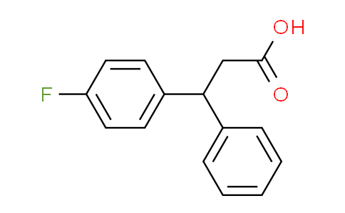 CAS No. 362-86-7, 3-(4-fluorophenyl)-3-phenylpropanoic acid