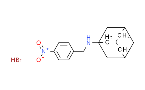 CAS No. 1609408-96-9, N-(4-nitrobenzyl)-1-adamantanamine hydrobromide