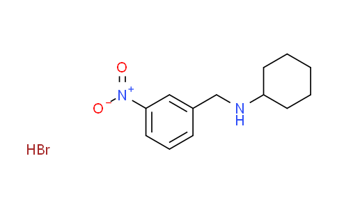 CAS No. 1609396-61-3, N-(3-nitrobenzyl)cyclohexanamine hydrobromide