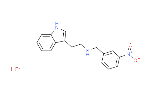 CAS No. 1609396-71-5, [2-(1H-indol-3-yl)ethyl](3-nitrobenzyl)amine hydrobromide