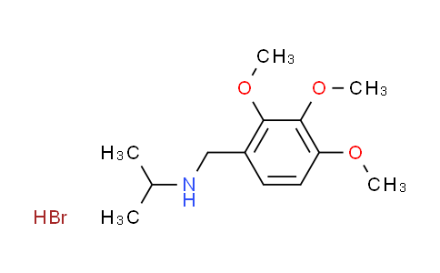 CAS No. 1609399-99-6, N-(2,3,4-trimethoxybenzyl)-2-propanamine hydrobromide