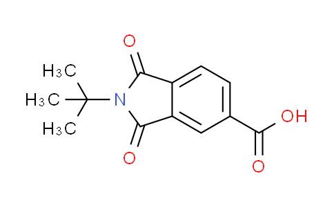 CAS No. 57151-82-3, 2-tert-butyl-1,3-dioxoisoindoline-5-carboxylic acid