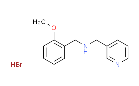 CAS No. 1609407-50-2, (2-methoxybenzyl)(3-pyridinylmethyl)amine hydrobromide