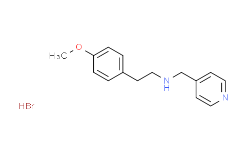 CAS No. 1185302-92-4, [2-(4-methoxyphenyl)ethyl](4-pyridinylmethyl)amine hydrobromide