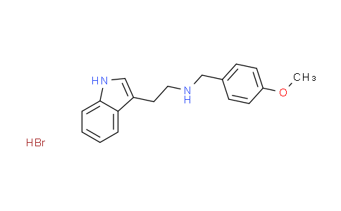 CAS No. 1609408-98-1, [2-(1H-indol-3-yl)ethyl](4-methoxybenzyl)amine hydrobromide