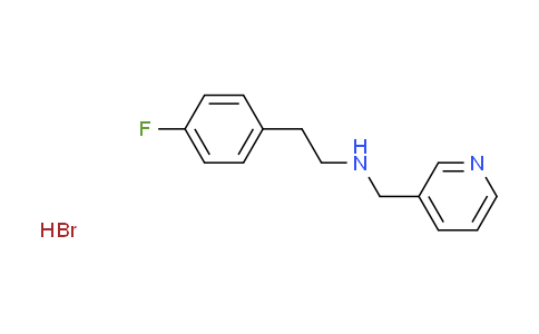 CAS No. 1609403-85-1, [2-(4-fluorophenyl)ethyl](3-pyridinylmethyl)amine hydrobromide