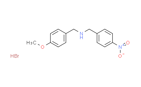 CAS No. 1609395-90-5, (4-methoxybenzyl)(4-nitrobenzyl)amine hydrobromide