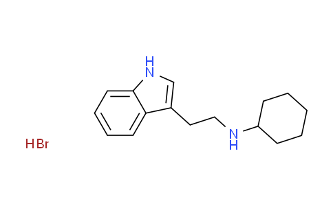 CAS No. 1609407-72-8, N-[2-(1H-indol-3-yl)ethyl]cyclohexanamine hydrobromide