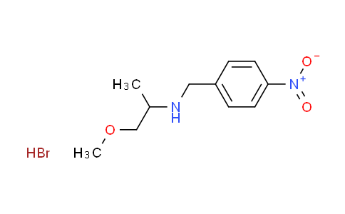 CAS No. 1609400-13-6, (2-methoxy-1-methylethyl)(4-nitrobenzyl)amine hydrobromide