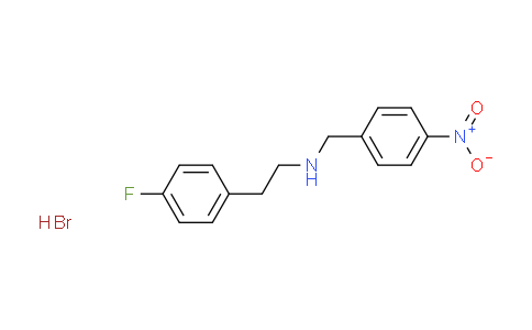 CAS No. 1609400-18-1, [2-(4-fluorophenyl)ethyl](4-nitrobenzyl)amine hydrobromide