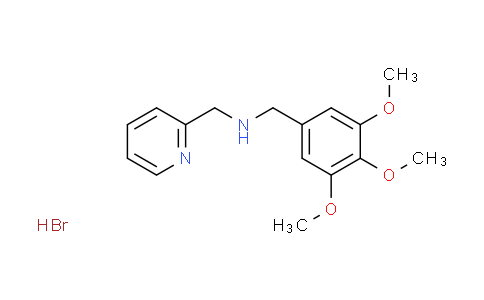 CAS No. 1609407-32-0, (2-pyridinylmethyl)(3,4,5-trimethoxybenzyl)amine hydrobromide