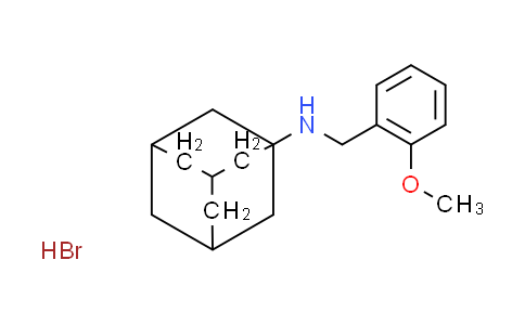 CAS No. 1609406-30-5, N-(2-methoxybenzyl)-1-adamantanamine hydrobromide