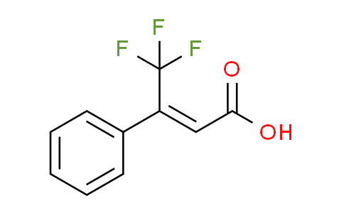 CAS No. 2143-93-3, (2Z)-4,4,4-trifluoro-3-phenylbut-2-enoic acid