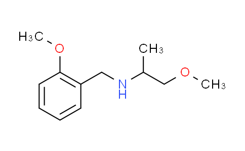 CAS No. 355818-30-3, (2-methoxybenzyl)(2-methoxy-1-methylethyl)amine