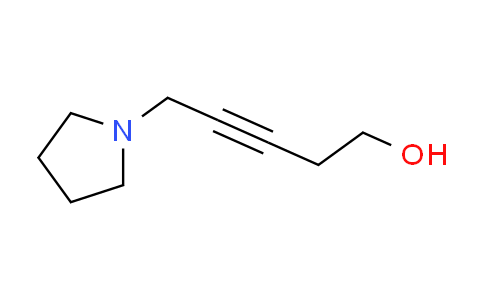 CAS No. 550302-87-9, 5-(1-pyrrolidinyl)-3-pentyn-1-ol