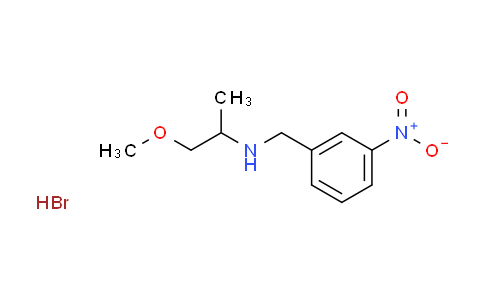 CAS No. 1609399-88-3, (2-methoxy-1-methylethyl)(3-nitrobenzyl)amine hydrobromide