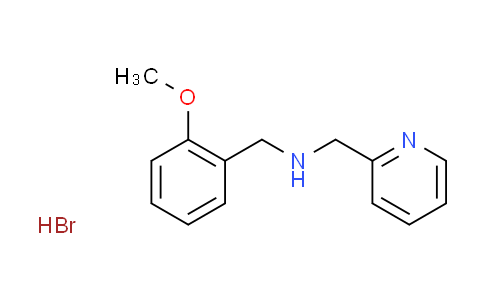 CAS No. 1609403-53-3, (2-methoxybenzyl)(2-pyridinylmethyl)amine hydrobromide
