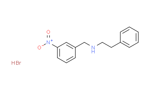 CAS No. 1609396-05-5, N-(3-nitrobenzyl)-2-phenylethanamine hydrobromide