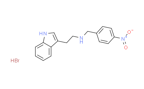 CAS No. 1609403-64-6, [2-(1H-indol-3-yl)ethyl](4-nitrobenzyl)amine hydrobromide