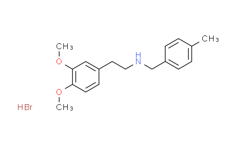 CAS No. 1609408-85-6, [2-(3,4-dimethoxyphenyl)ethyl](4-methylbenzyl)amine hydrobromide