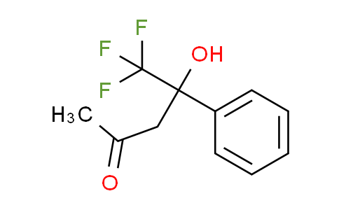 CAS No. 146801-29-8, 5,5,5-trifluoro-4-hydroxy-4-phenylpentan-2-one