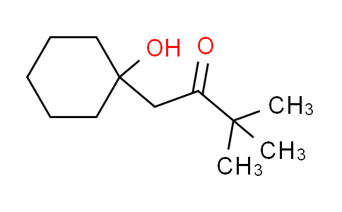 CAS No. 59671-45-3, 1-(1-hydroxycyclohexyl)-3,3-dimethylbutan-2-one