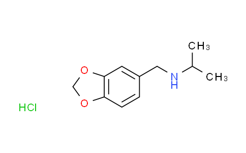 CAS No. 1049691-65-7, N-(1,3-benzodioxol-5-ylmethyl)-2-propanamine hydrochloride