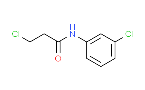 CAS No. 99585-98-5, 3-chloro-N-(3-chlorophenyl)propanamide