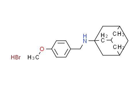 CAS No. 1609396-10-2, N-(4-methoxybenzyl)-1-adamantanamine hydrobromide