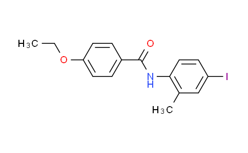 CAS No. 418790-72-4, 4-ethoxy-N-(4-iodo-2-methylphenyl)benzamide