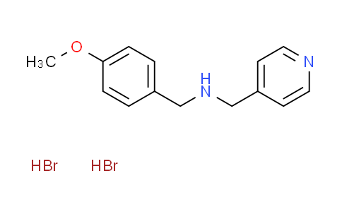 CAS No. 1609407-66-0, (4-methoxybenzyl)(4-pyridinylmethyl)amine dihydrobromide