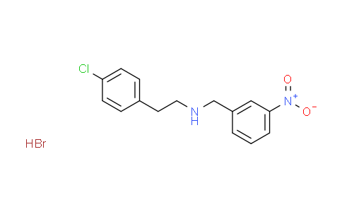 CAS No. 1609400-30-7, [2-(4-chlorophenyl)ethyl](3-nitrobenzyl)amine hydrobromide