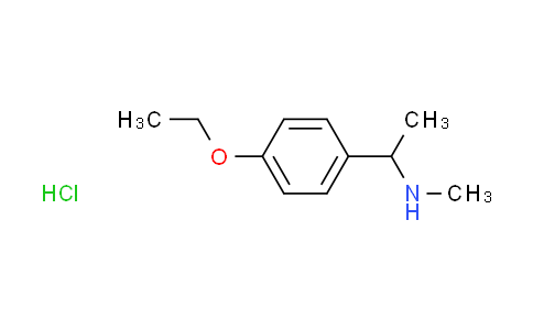 CAS No. 1269099-42-4, [1-(4-ethoxyphenyl)ethyl]methylamine hydrochloride