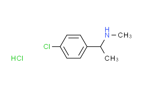 CAS No. 39959-84-7, [1-(4-chlorophenyl)ethyl]methylamine hydrochloride