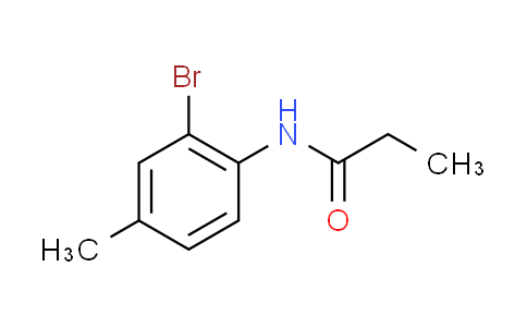 CAS No. 5285-53-0, N-(2-bromo-4-methylphenyl)propanamide