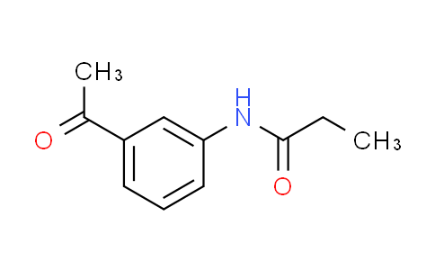 CAS No. 39569-28-3, N-(3-acetylphenyl)propanamide