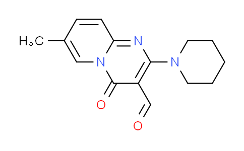 CAS No. 300586-42-9, 7-methyl-4-oxo-2-piperidin-1-yl-4H-pyrido[1,2-a]pyrimidine-3-carbaldehyde