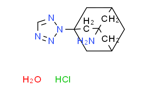 [3-(2H-tetrazol-2-yl)-1-adamantyl]amine hydrochloride hydrate