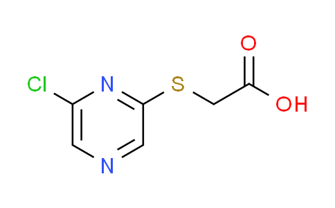 CAS No. 884497-52-3, [(6-chloropyrazin-2-yl)thio]acetic acid