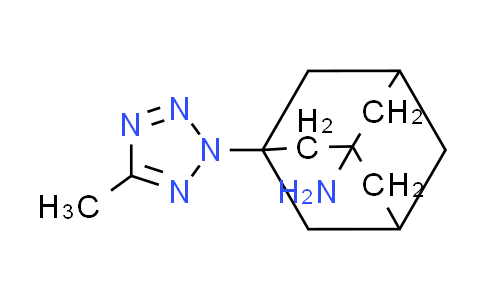 CAS No. 915923-76-1, 3-(5-methyl-2H-tetrazol-2-yl)-1-adamantanamine