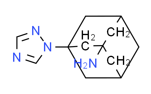 CAS No. 915920-86-4, 3-(1H-1,2,4-triazol-1-yl)-1-adamantanamine