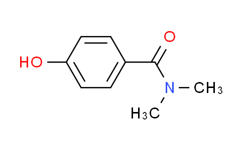 CAS No. 20876-99-7, 4-hydroxy-N,N-dimethylbenzamide