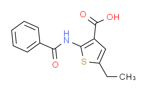 DY612876 | 73696-46-5 | 2-(benzoylamino)-5-ethylthiophene-3-carboxylic acid