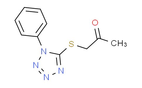 CAS No. 25803-68-3, 1-[(1-phenyl-1H-tetrazol-5-yl)thio]acetone